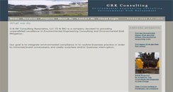 Desktop Screenshot of grkconsulting.com